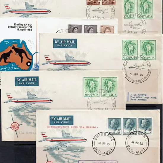 1965 (Mar/Apr) Brisbane to Hong Kong, Sydney to ...