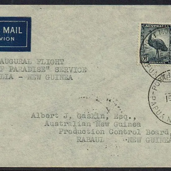 1947 (16th Jan) Port Moresby to Rabaul ...