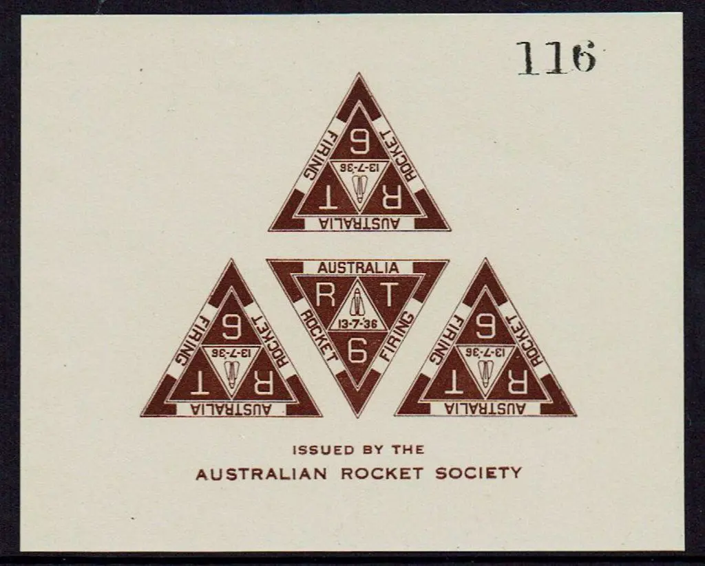 1936 (13th Jul) Moggill to Riverview sheetlet of 4 ... Image 1++