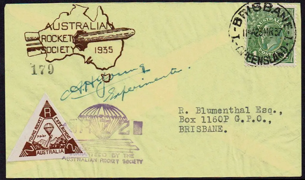 1937 (23rd Mar) ditto but commem cover signed by ... Image 1++