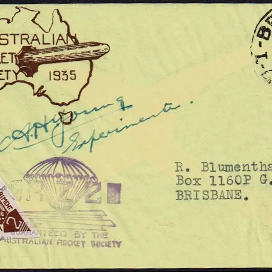 1937 (23rd Mar) ditto but commem cover signed by ...