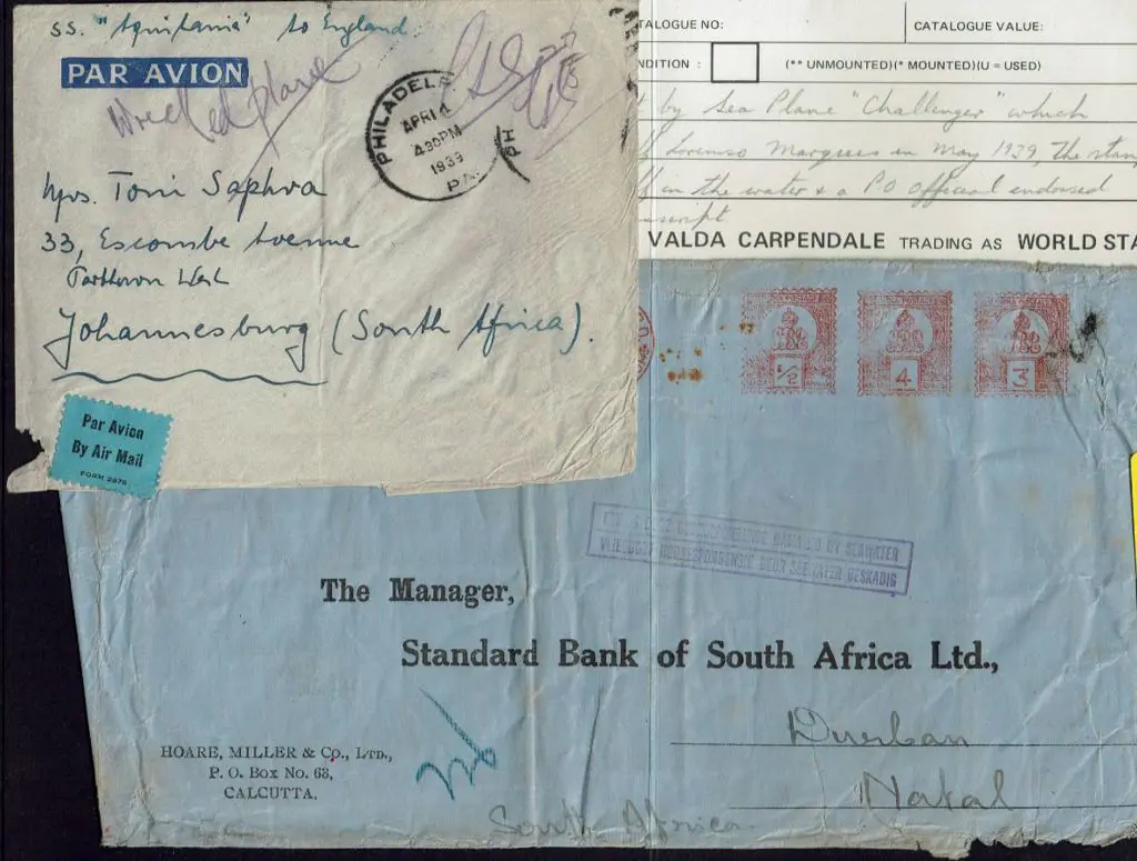 1939 (1st May) Flying boat "Challenger" crashed at ... Image 1++