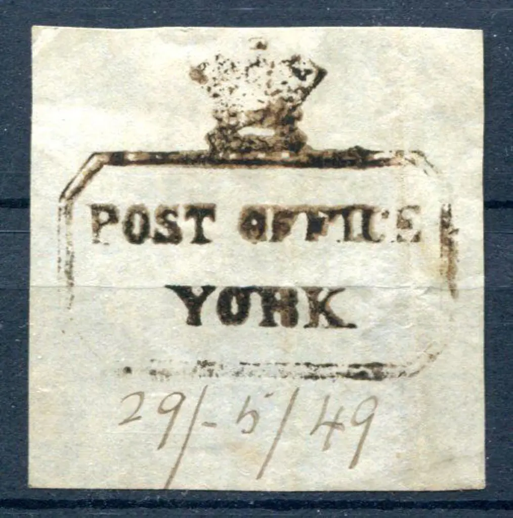 1849 (29th May) York Post Office handstamp PA PO1c ... Image 1++