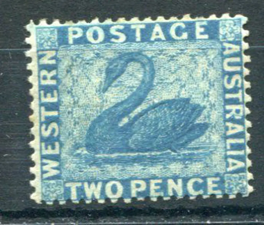 1861 2d blue perf. 14, Somerset House printing. ... Image 1++