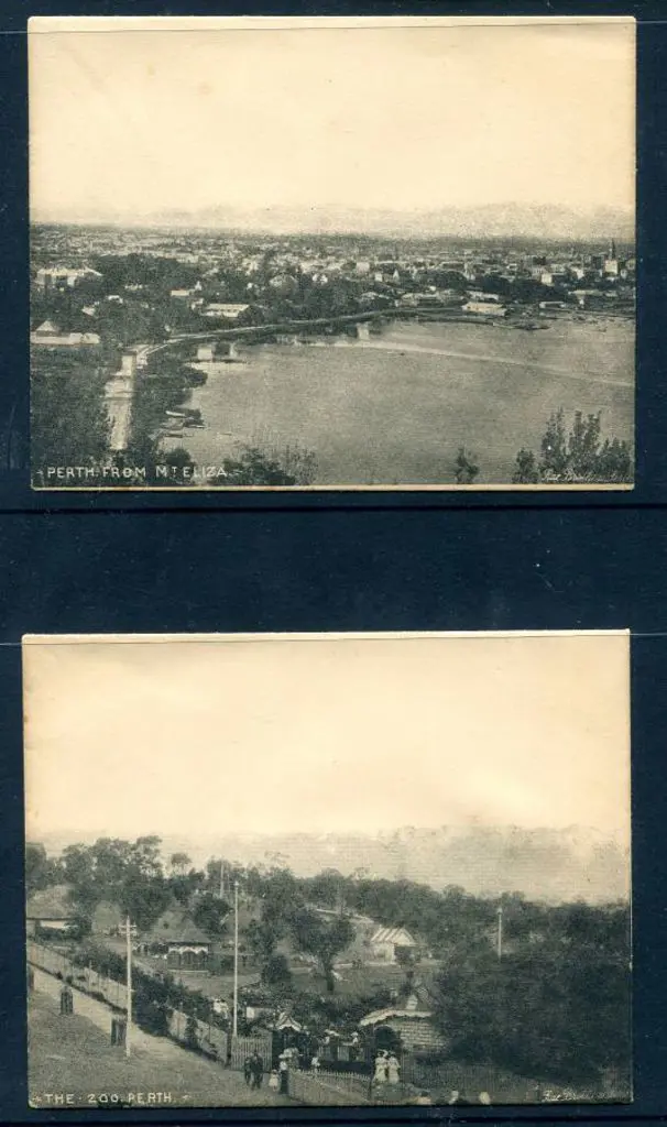 1906 "PERTH FROM MT ELIZA" Perth Scenic ... Image 1++
