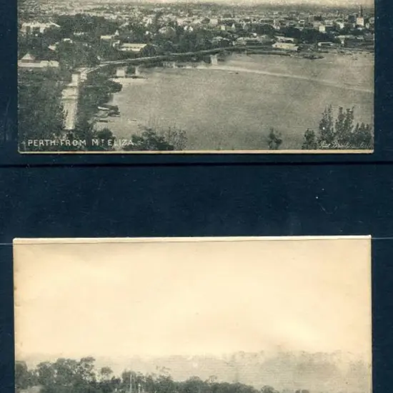 1906 "PERTH FROM MT ELIZA" Perth Scenic ...