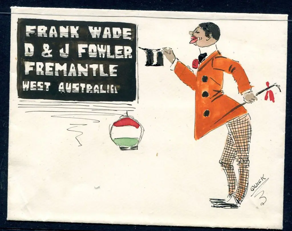 1910c Leo Quick coloured illustrated cover showing ... Image 1++