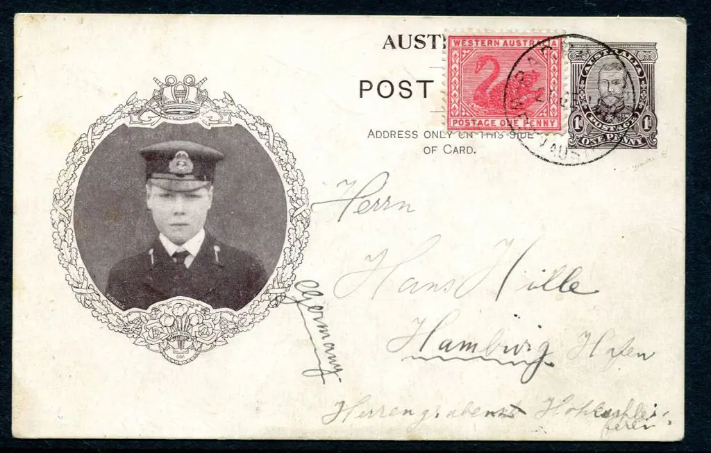 1911 (21st June) 1d Postcard uprated with1 d red ... Image 1++