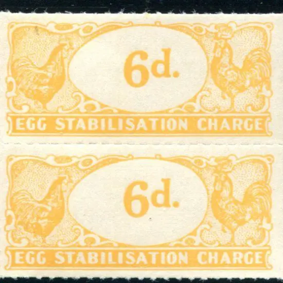 1940 Egg Stabilisation Charge set of 7 vertical ...