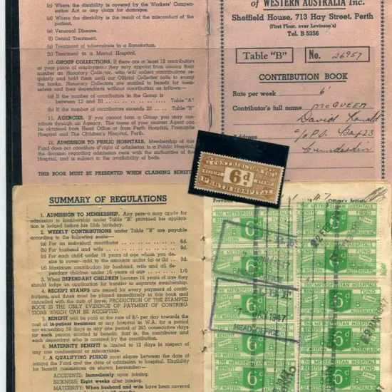 1947/48 The Hospital Benefits Fund of WA ...