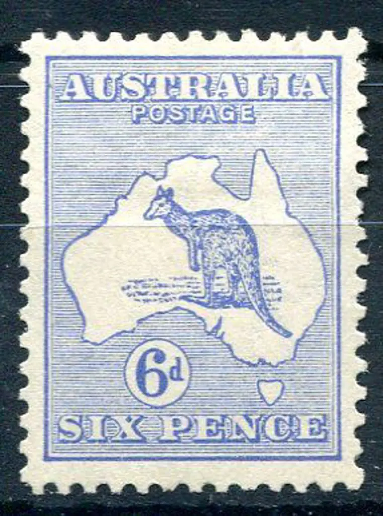 1915 2nd Watermark 6d ultramarine. Well centred & ... Image 1++