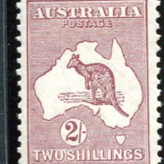 1929/30 Small Multiple Watermark 2/- maroon with ...