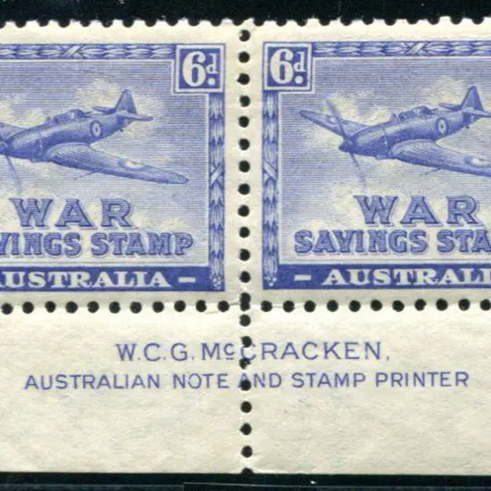 1940 6d Spitfire War Savings Stamp in WCG ...