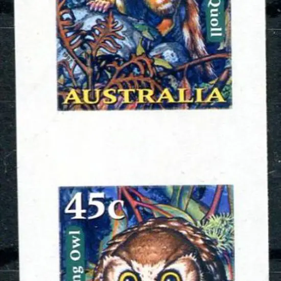 1997 Creatures of the Night S/A imperforate pair ...