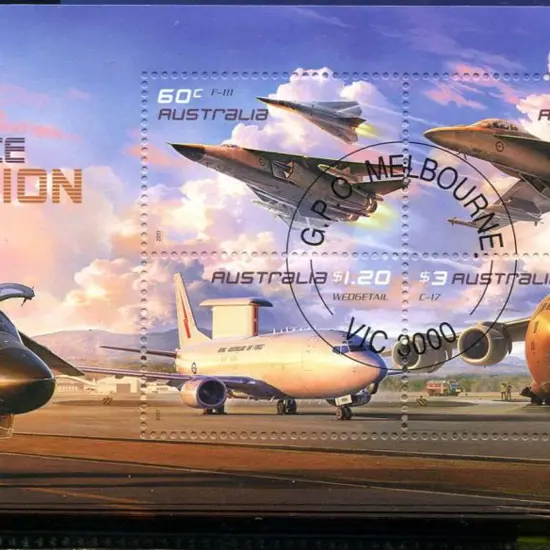 2011 Air Force Aviation M/S's x 100 Melbourne CTO ...
