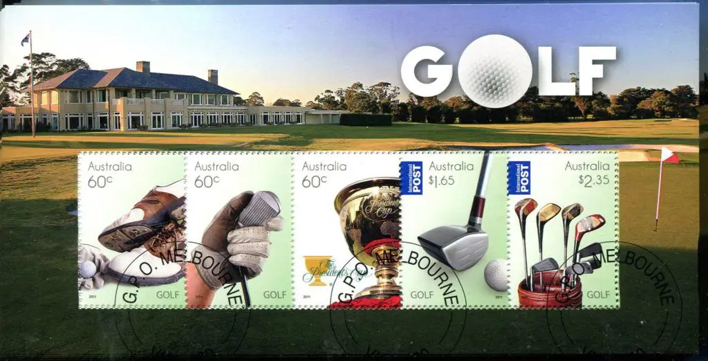 2011 Golf President's Cup M/S's x 100 Melbourne ... Image 1++