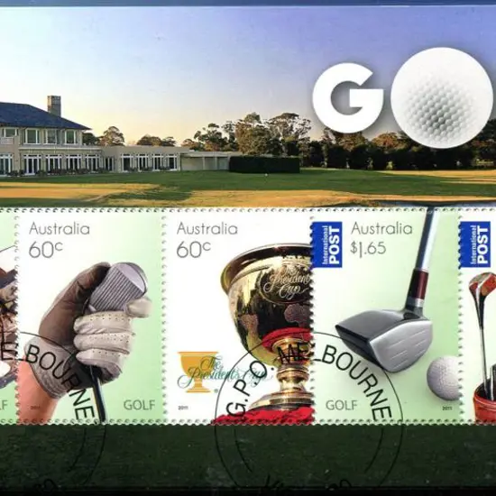 2011 Golf President's Cup M/S's x 100 Melbourne ...