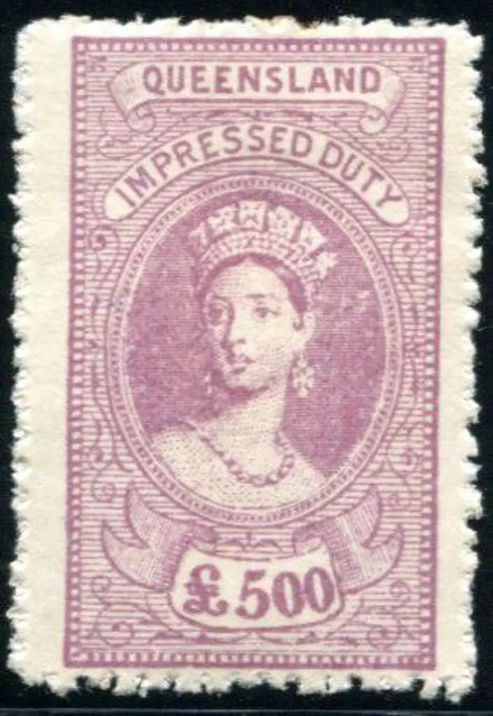 Queen Victoria "Impressed Duty" selection of 55 ... Image 1++