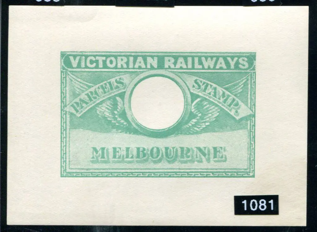 1917 Railways Wings die proof colour trial in dull ... Image 1++
