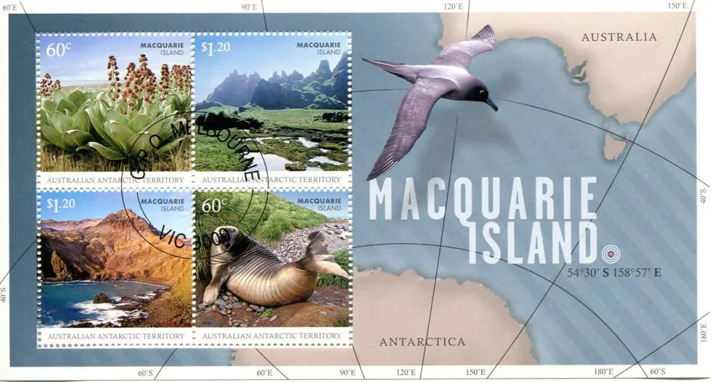 2010 Macquarie Island M/S's x 100 Melbourne CTO ... Image 1++