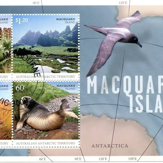 2010 Macquarie Island M/S's x 100 Melbourne CTO ...