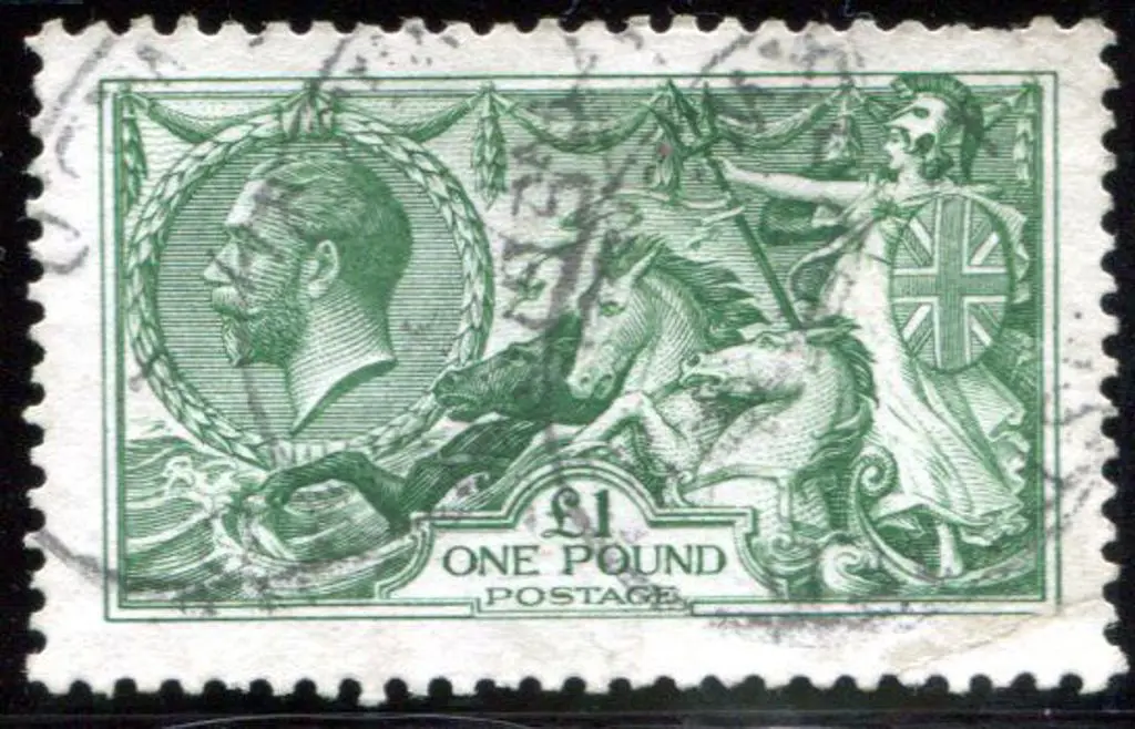 1913/19 Seahorses fine used cds mixed printing set ... Image 1++