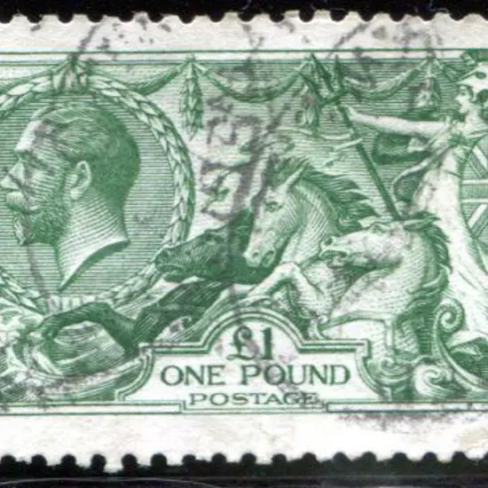 1913/19 Seahorses fine used cds mixed printing set ...
