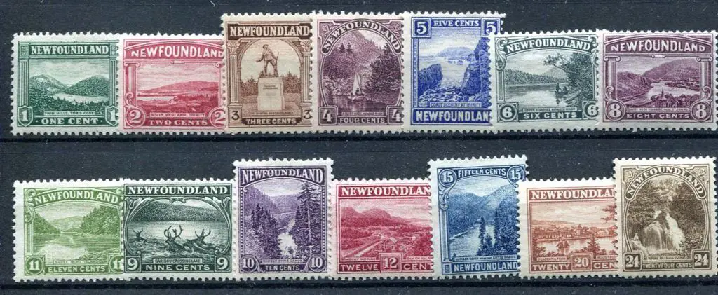 Canada-Newfoundland 1923/24 1c to 24c Pictorials ... Image 1++