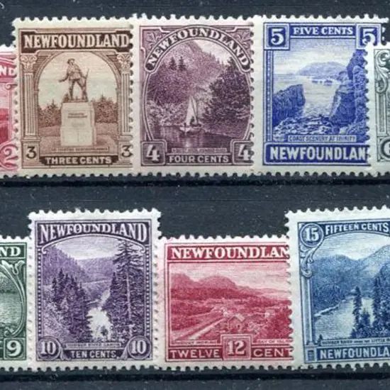 Canada-Newfoundland 1923/24 1c to 24c Pictorials ...