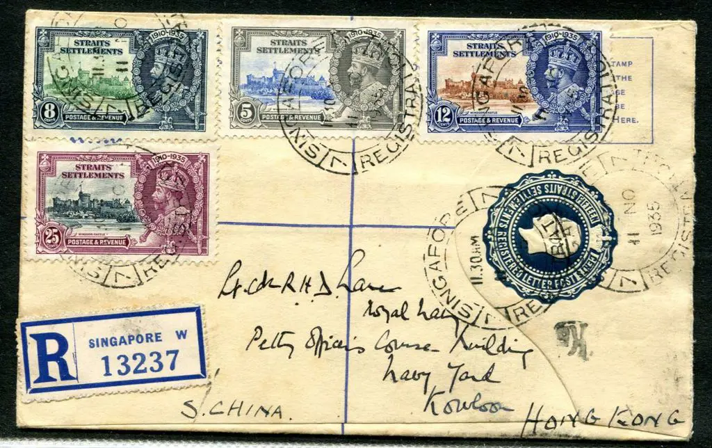 Malaya-Straits Settlements 1935 (11th Nov) Silver ... Image 1++
