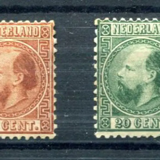 Netherlands 1867/69 5¢ King William type II (no ...