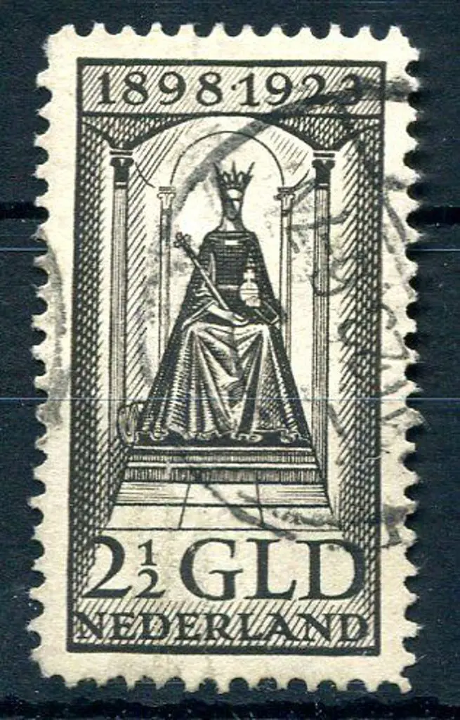Netherlands 1923 2½g black Accession fine used. ... Image 1++