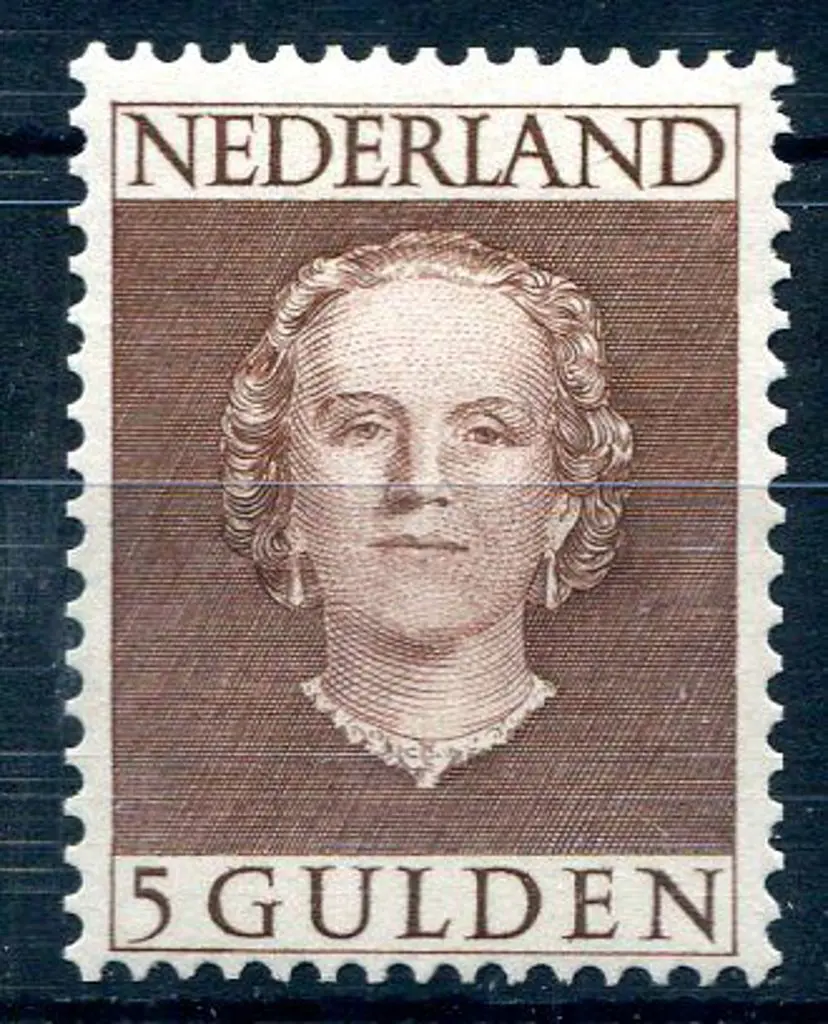 Netherlands 1949/51 5g Queen Juliana. plate I. ... Image 1++