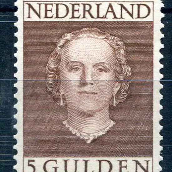 Netherlands 1949/51 5g Queen Juliana. plate I. ...