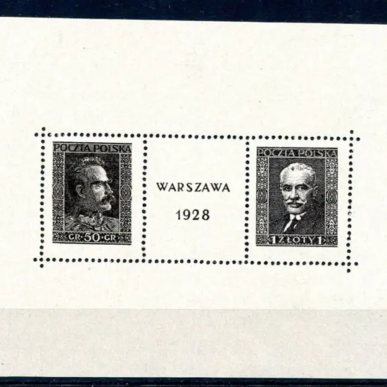 Poland 1938 Warsaw Philatelic Exhibition perfd ...