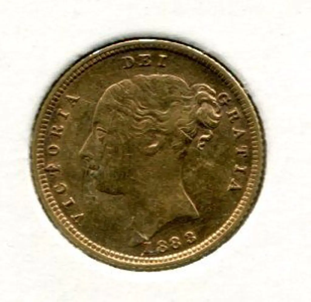1883 QV Half Sovereign from Sydney. VF Image 1++