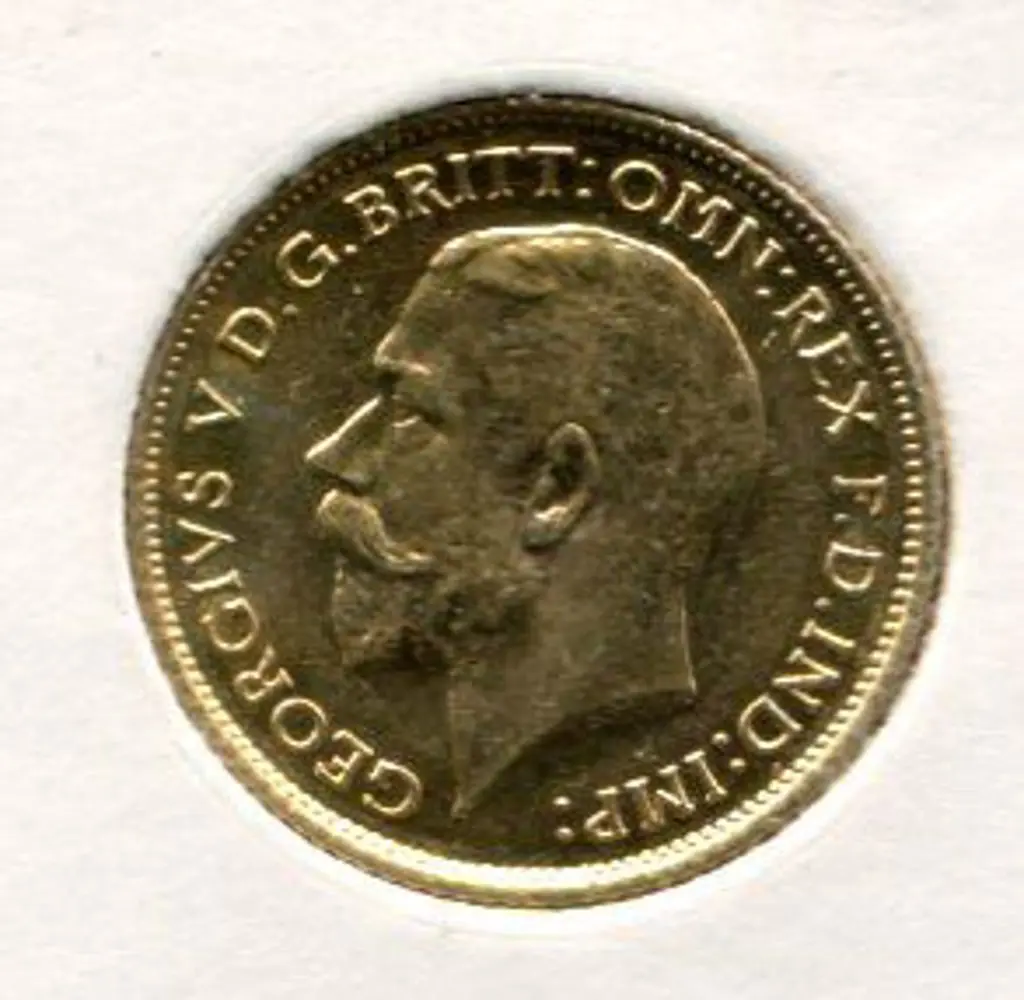 1911 KGV Half Sovereign from Sydney. VF Image 1++