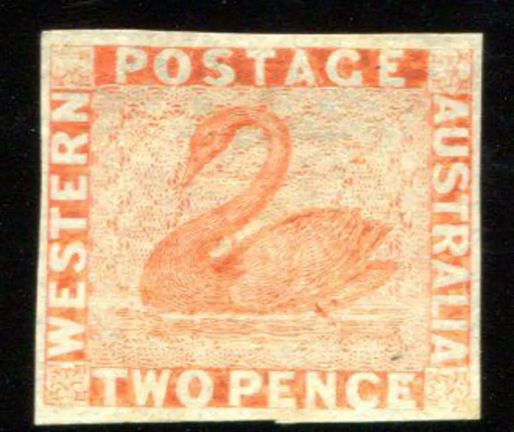 1860 2d orange vermilion fresh unused without gum. ... Image 1++