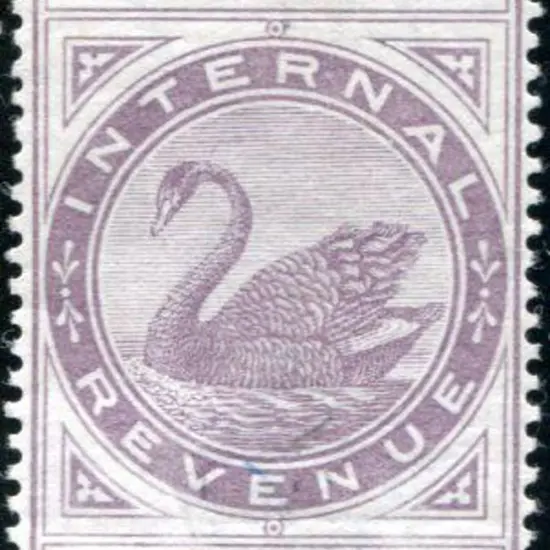 1882 5/- Internal Revenue. Superb MVLH with ...
