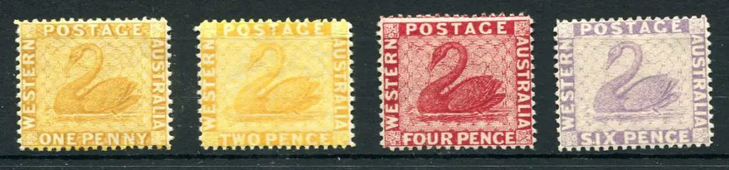 1882/85 1d yellow ochre (SG 76), 2d chrome yellow ... Image 1++