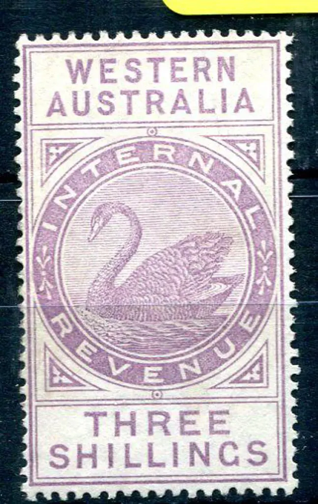 1893 3/- Internal Revenue, wmk CA over crown. ... Image 1++