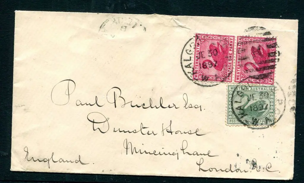 1897 (30th June) Kalgoorlie duplex DxL3K tying ... Image 1++