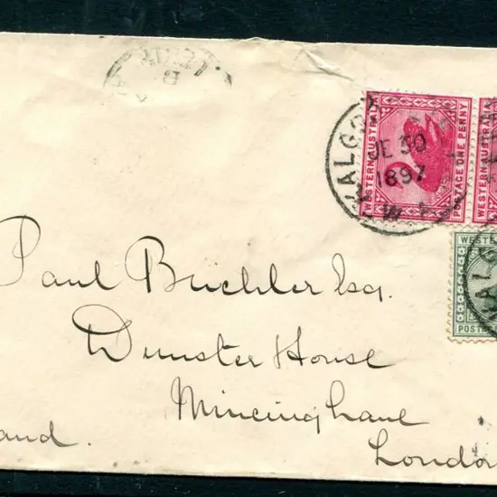 1897 (30th June) Kalgoorlie duplex DxL3K tying ...