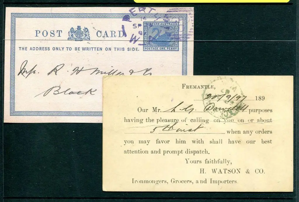 1897 (20th Sept) H. Watson & Co Ironmongers, ... Image 1++