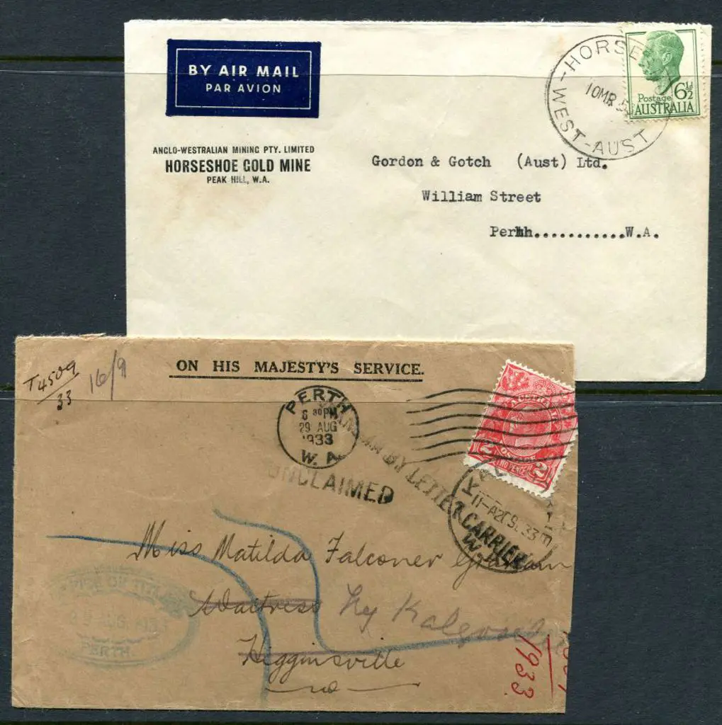 1933 (29th Aug) OHMS Land Titles RTS cover from ... Image 1++