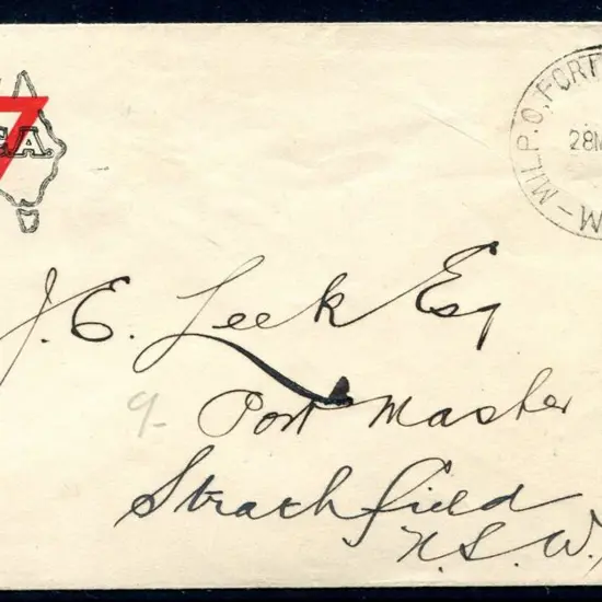 1940 (28th Mar) YMCA env with 1d green KGV tied by ...