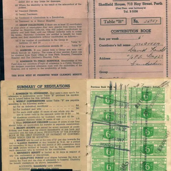 1947/48 The Hospital Benefits Fund of WA ...