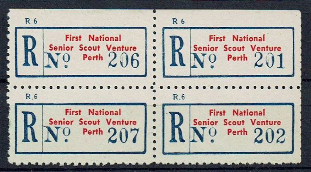 1965 "First National Senior Scout Venture Perth" ... Image 1++
