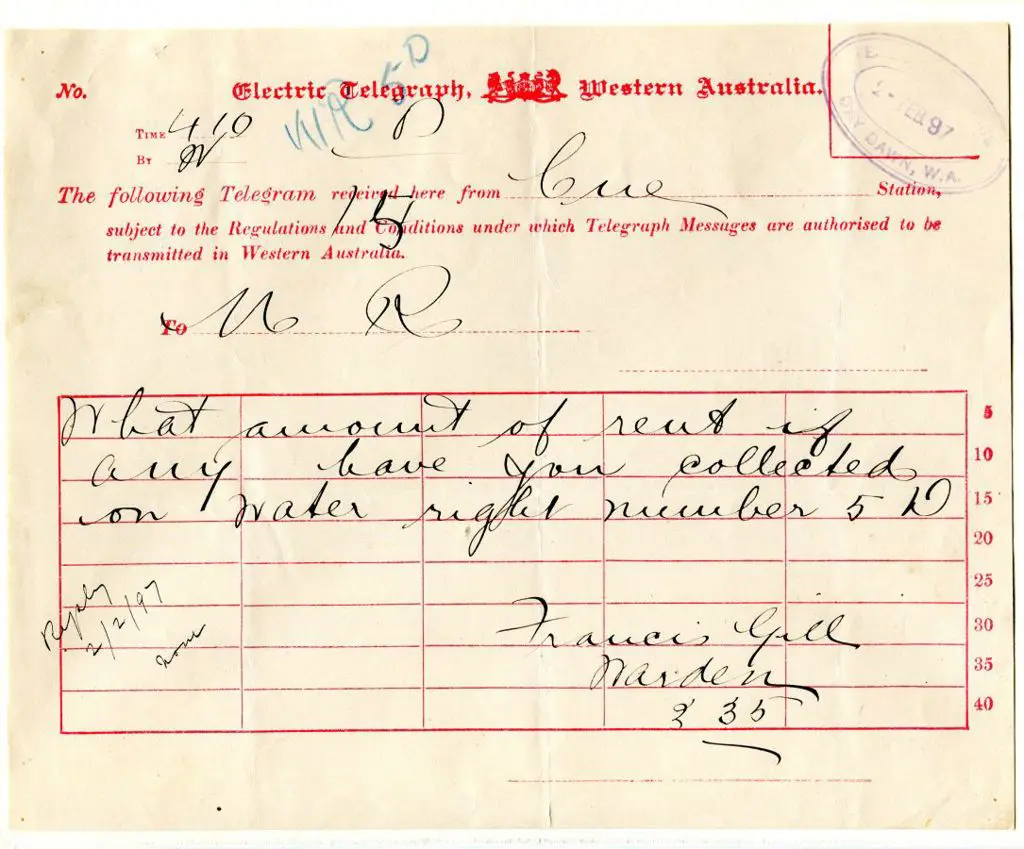 Day Dawn Telegraph Office ORS 2 (1) handstamp ... Image 1++
