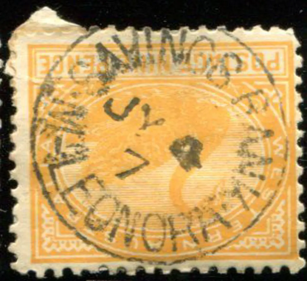 Mt Leonora Savings Bank SBV. Bullseye strike on 9d ... Image 1++